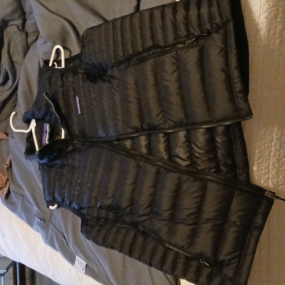 Patagonia down sweater vest W size L black